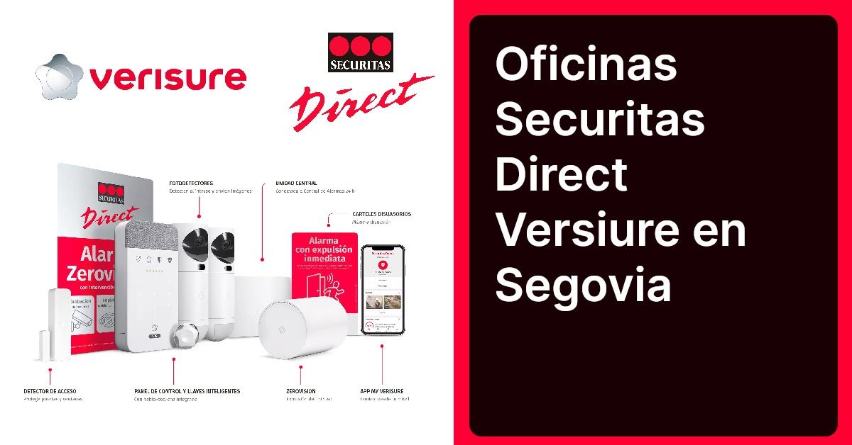 Oficinas Securitas Direct Versiure en Segovia